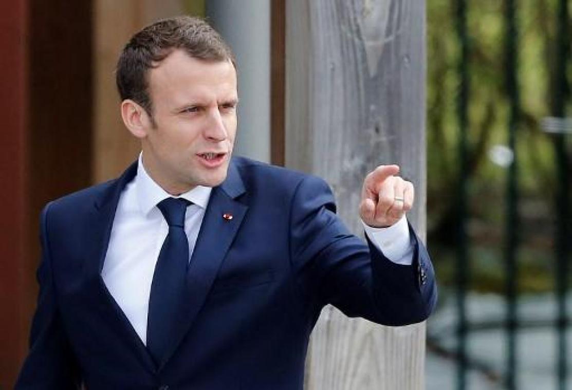 Vertrouwen in Franse president Macron buigt om in een stijging