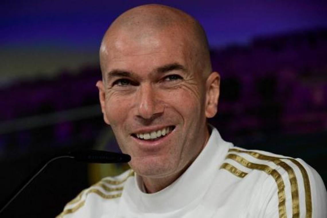 Zinédine Zidane over de Clasico: "Gewoon een voetbalwedstrijd"