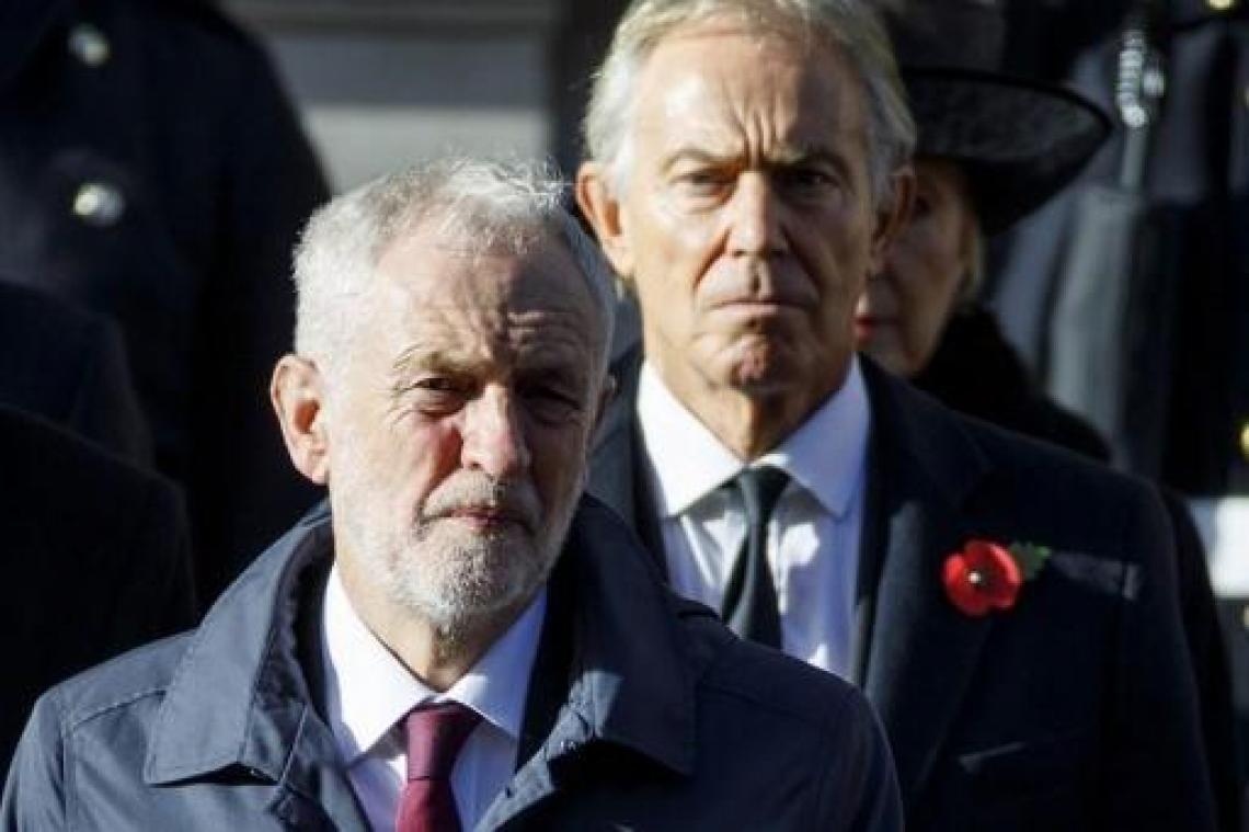 Tony Blair bekritiseert Corbyn en zijn "bijna revolutionair socialisme"