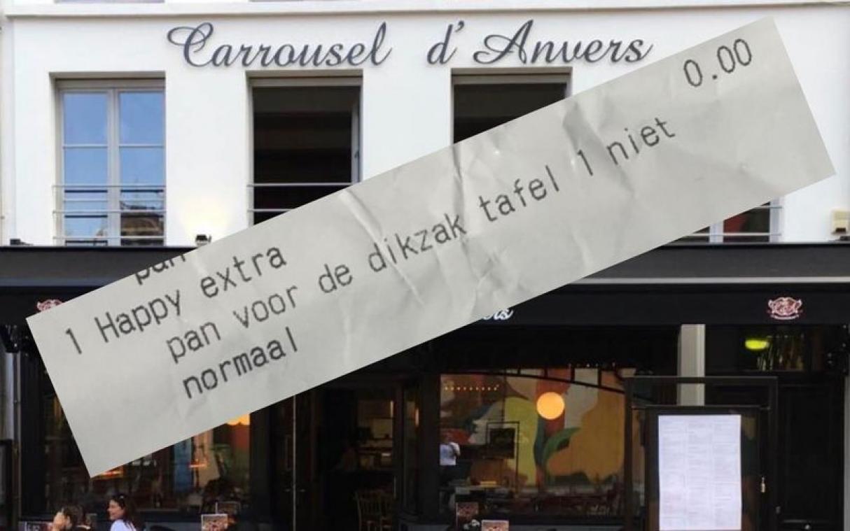 Antwerpse ober beledigt klant: "Extra pannenkoek voor dikzak aan tafel 1"