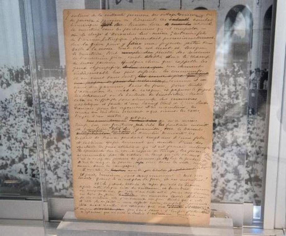 Origineel olympisch manifest geveild voor 8,8 miljoen dollar