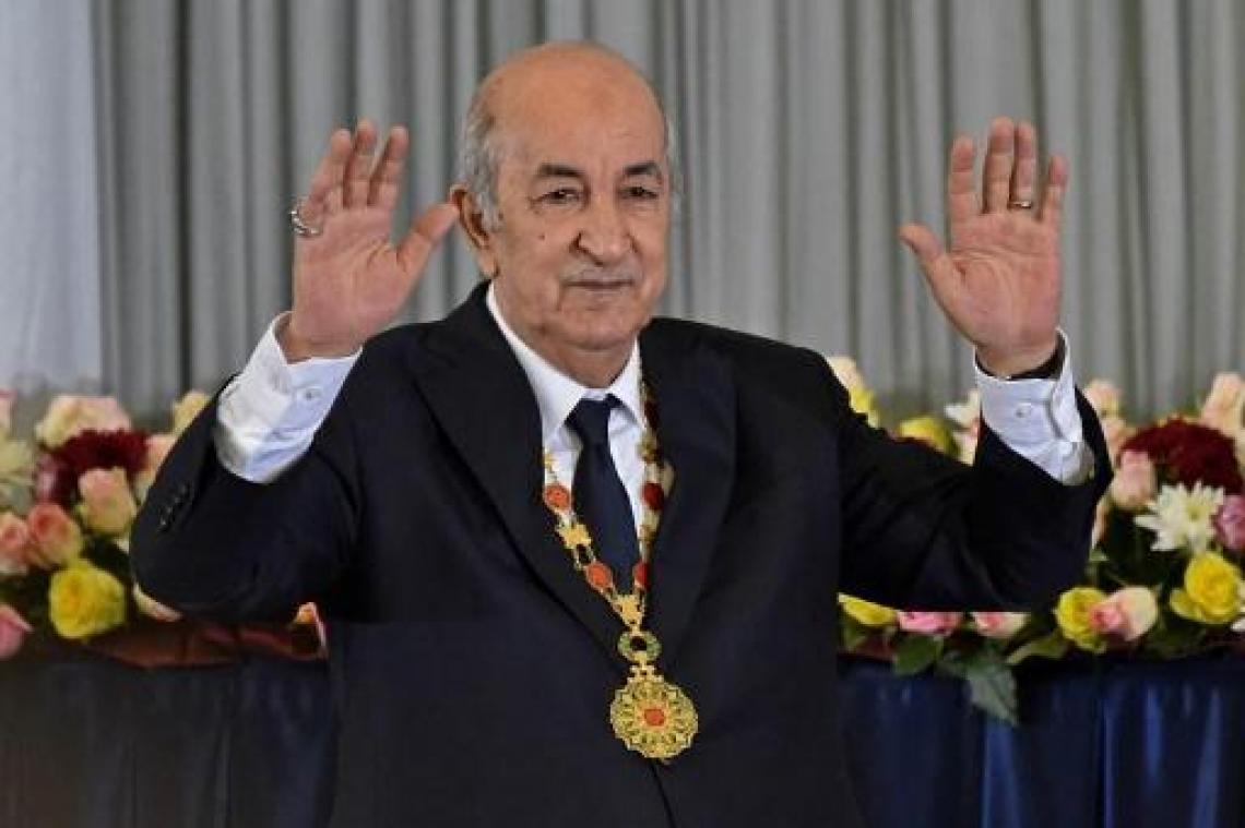 Tebboune ingezworen als president van Algerije