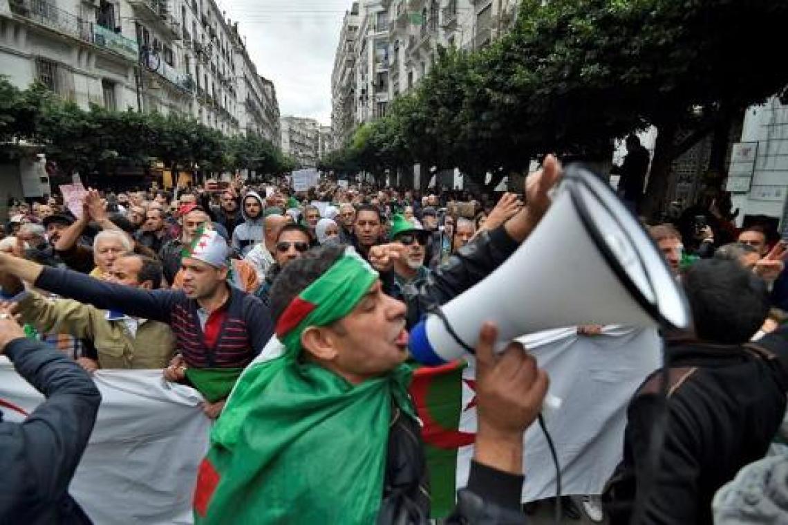 Protesten gaan ook onder nieuwe Algerijnse president verder