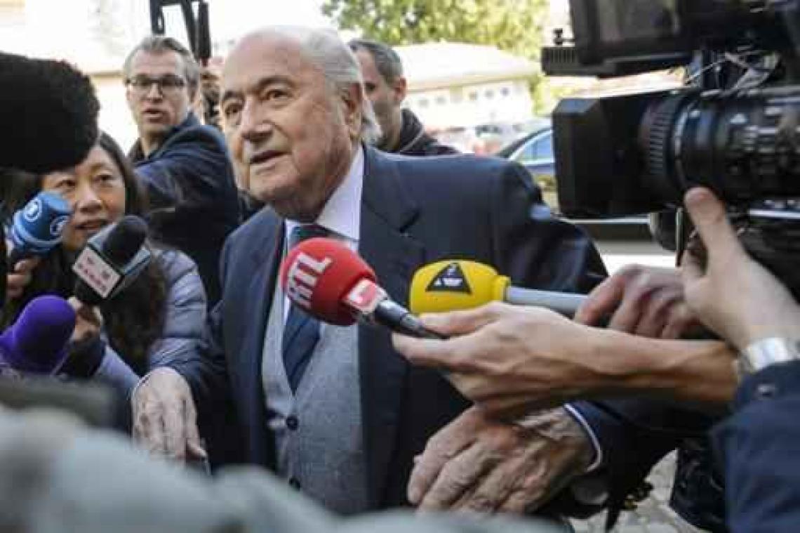 Ook Blatter bij TAS aangekomen, "om getuige van de FIFA te zijn"