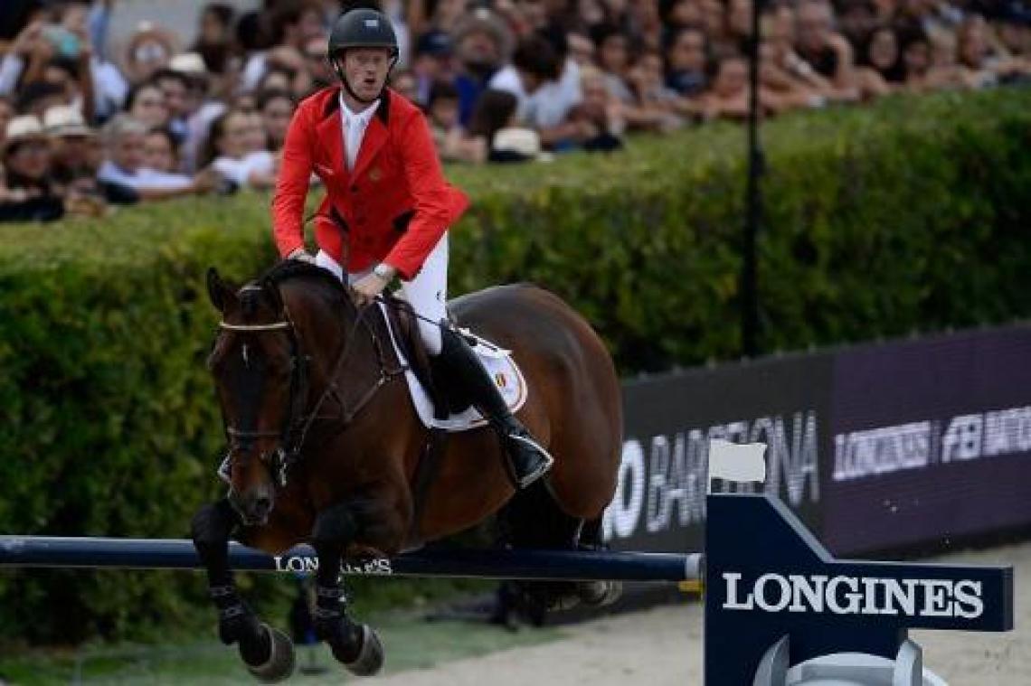 CSI-jumping Londen - Niels Bruynseels eindigt als derde in wereldbeker jumping