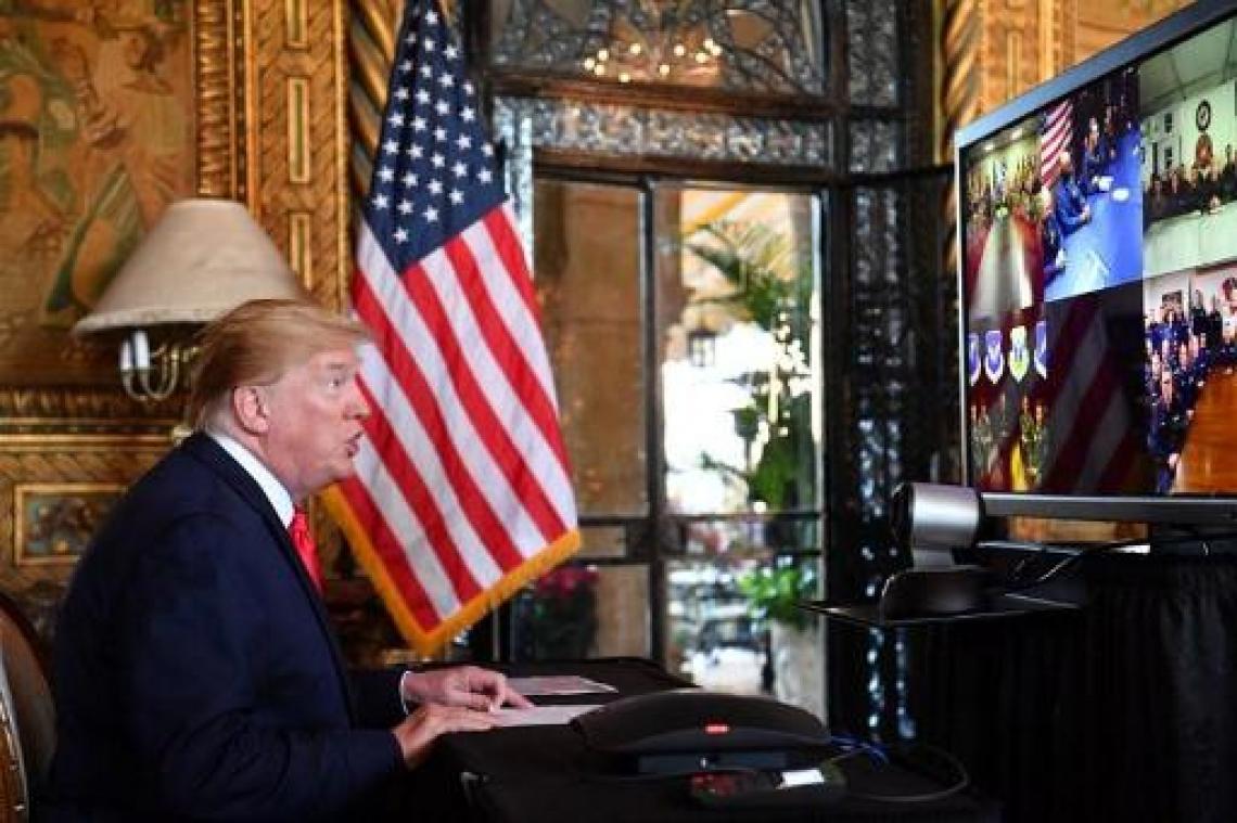 Trump "werkt nog" aan kerstgeschenk voor Melania