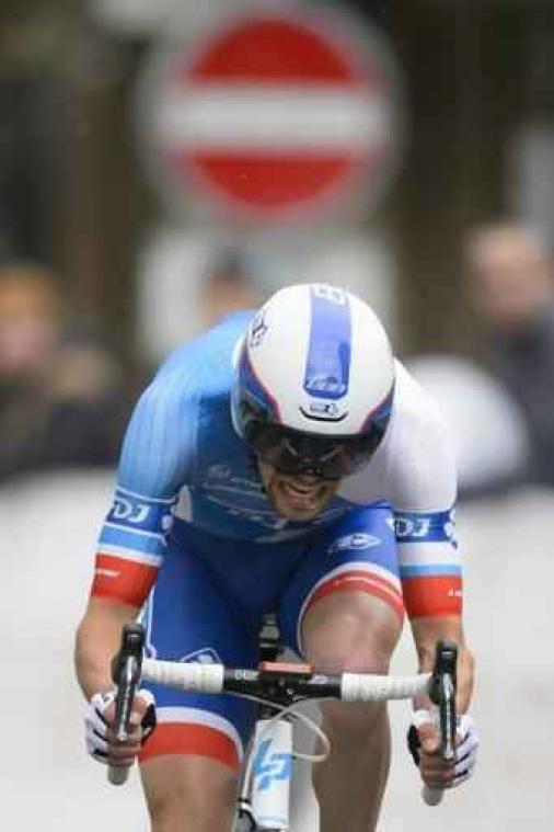 Thibaut Pinot is snelste tegen de klok, Nairo Quintana blijft leider