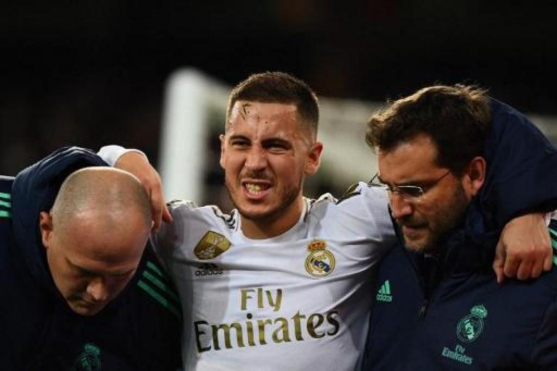 "Rentree Eden Hazard is ten vroegste eind januari voorzien"