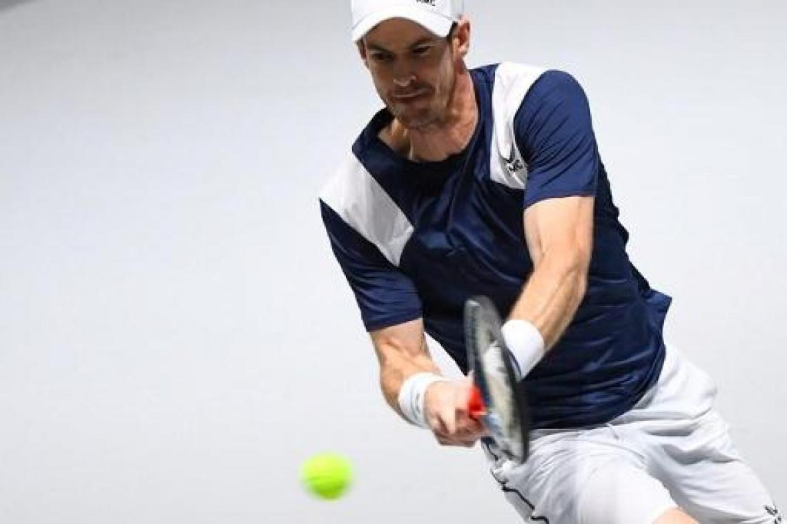 Australian Open - Andy Murray laat eerste Grand Slam van 2020 schieten