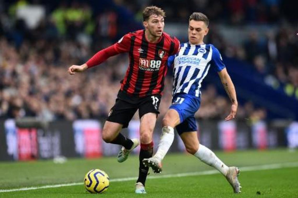 Trossard helpt Brighton met assist aan zege tegen Bournemouth