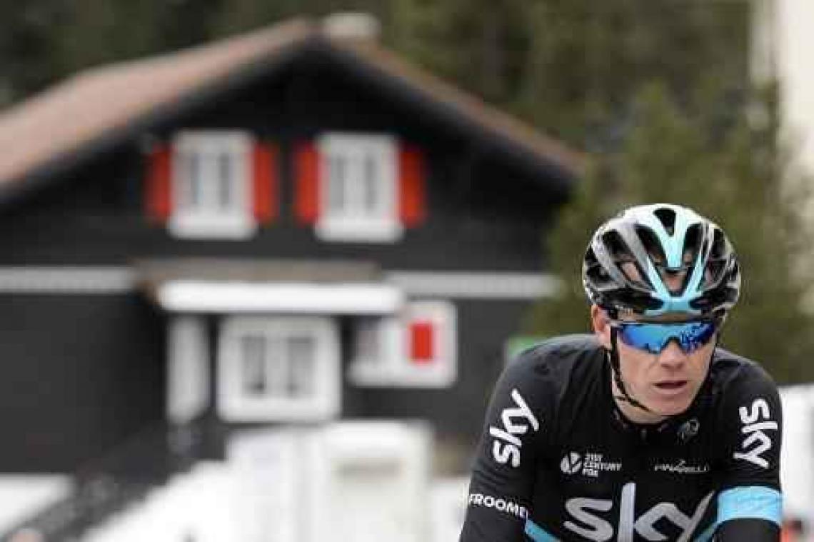 Froome wint koninginnenrit Ronde van Romandië