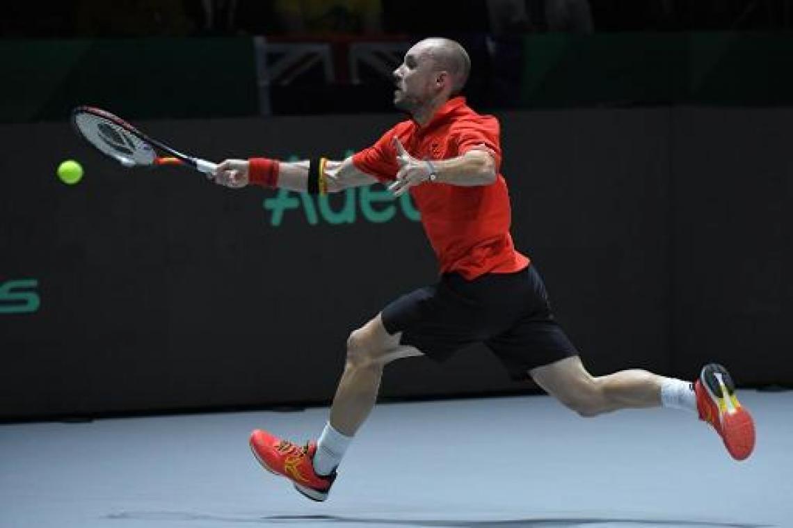 ATP Cup - Darcis opent met zege tegen Cozbinov
