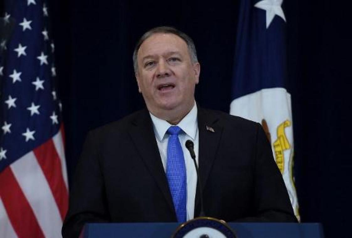 Pompeo: "We willen geen oorlog met Iran"