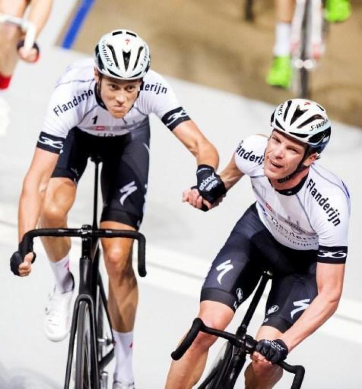 Zesdaagse van Rotterdam - Iljo Keisse en Niki Terpstra houden de leiding in Ahoy