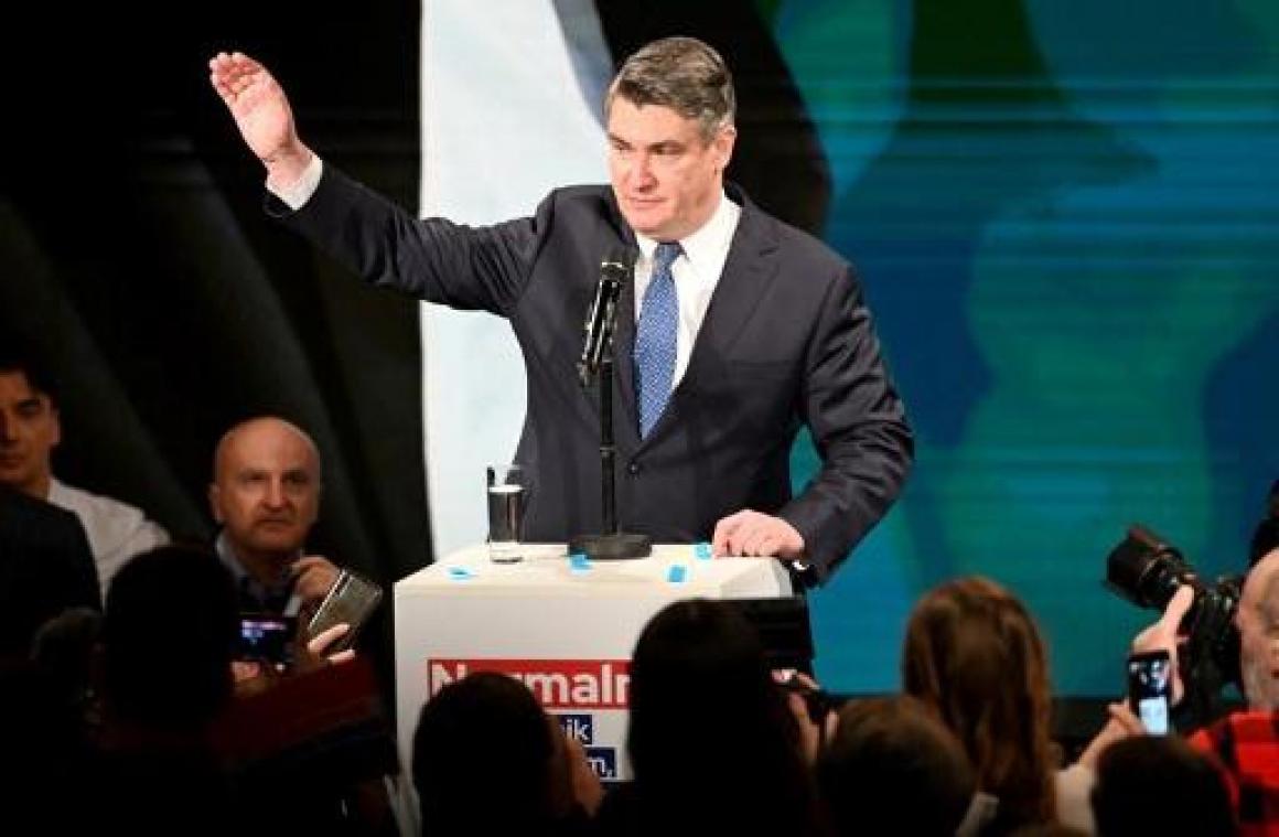 Presidentsverkiezingen Kroatië - Sociaaldemocraat Milanovic wordt volgens exitpolls nieuwe president van Kroatië