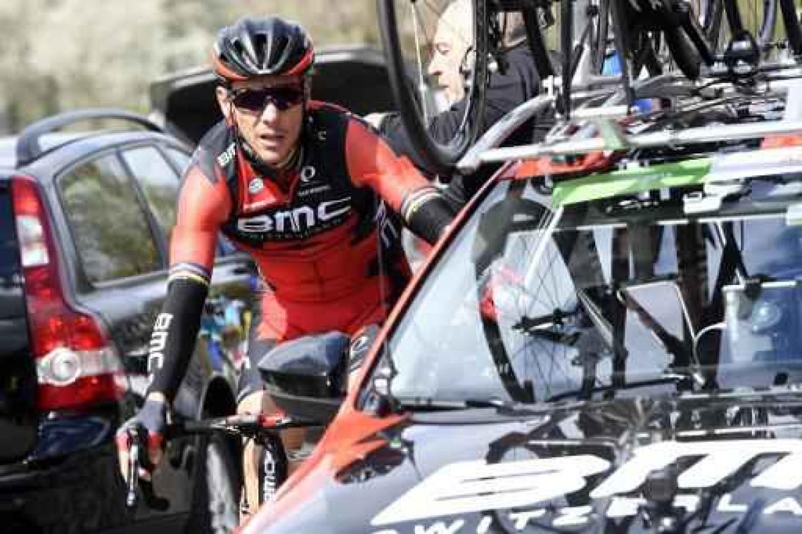 Gebroken vinger houdt Philippe Gilbert ook uit Ronde van Italië