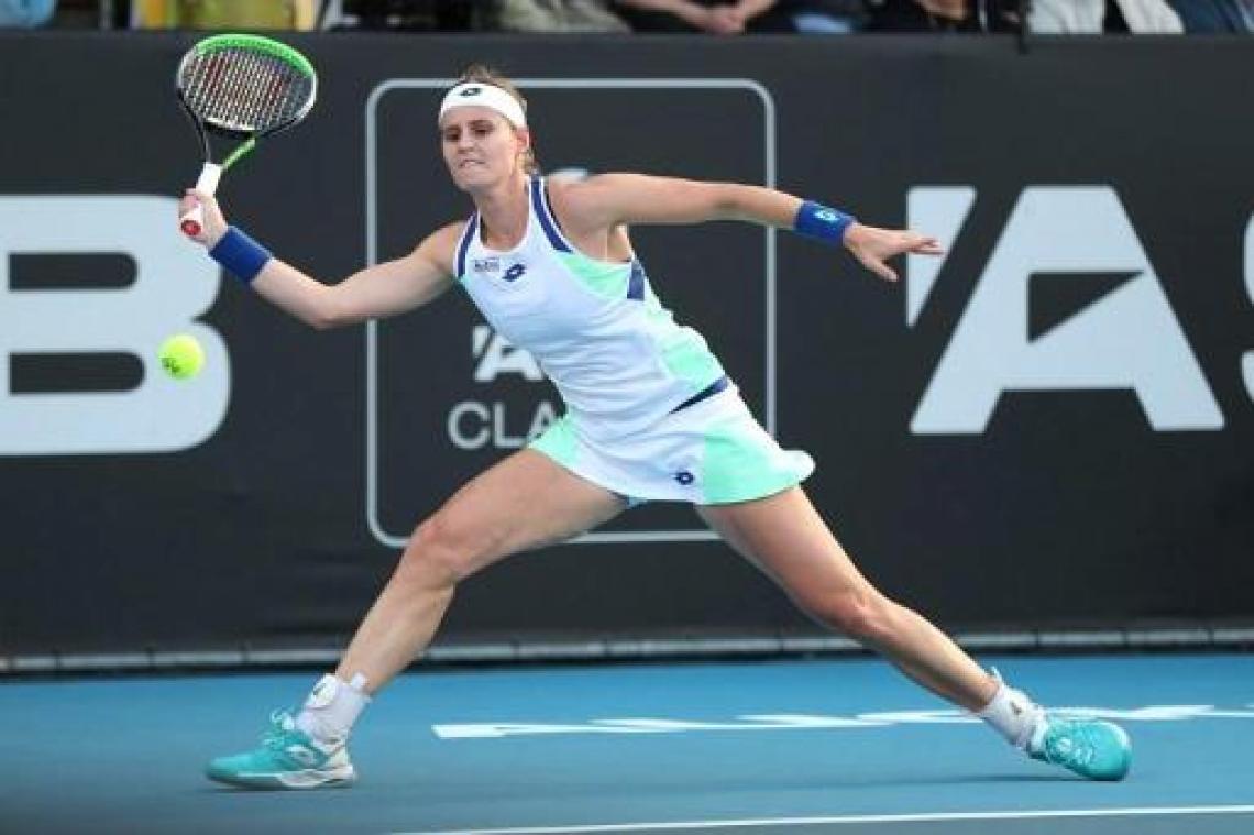 Zieke Van Uytvanck geeft forfait in Auckland, Minnen verliest van titelverdedigster