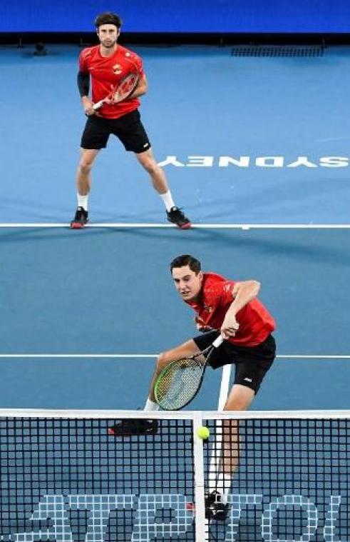 België wordt tweede in ATP Cup-poule na dubbelzege tegen Bulgaren