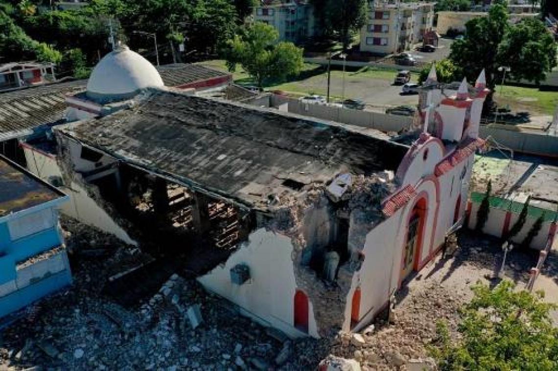 Puerto Rico kondigt noodtoestand af na krachtige aardbeving