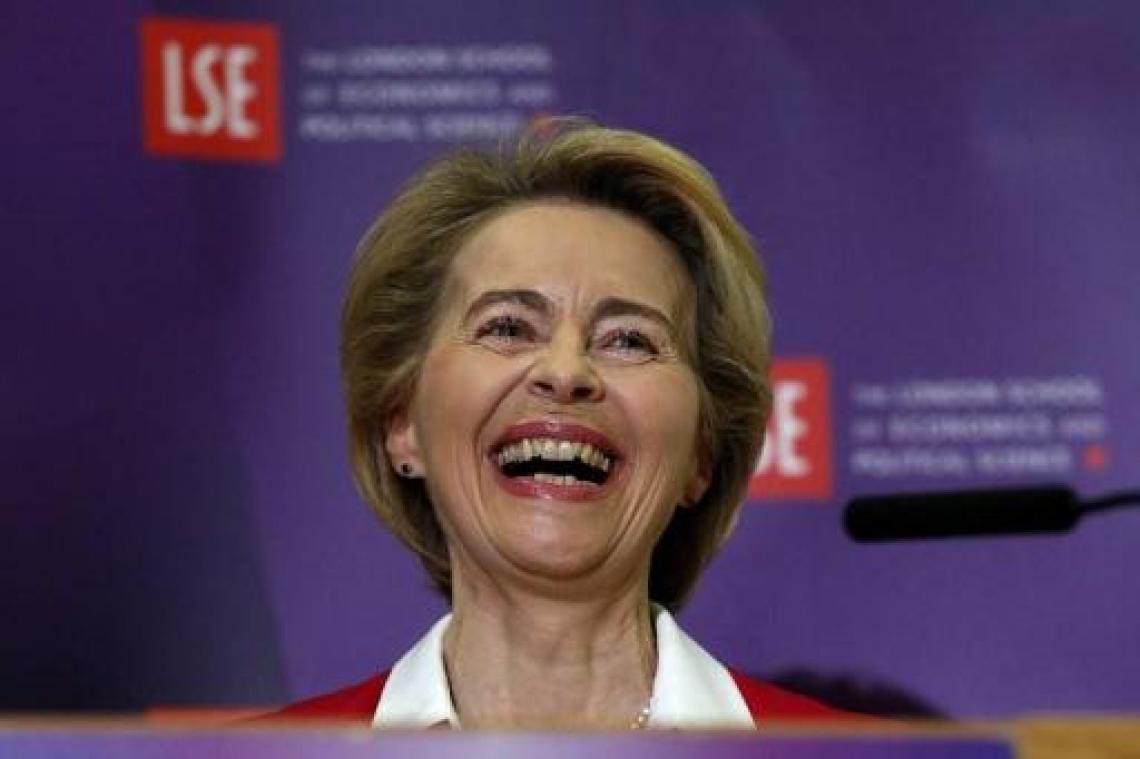 Von der Leyen geeft Britten stevig schot voor de boeg