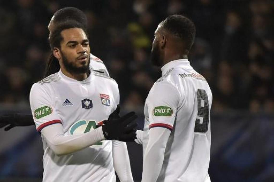 Jason Denayer en Olympique Lyon plaatsen zich voor halve finales Coupe de la Ligue