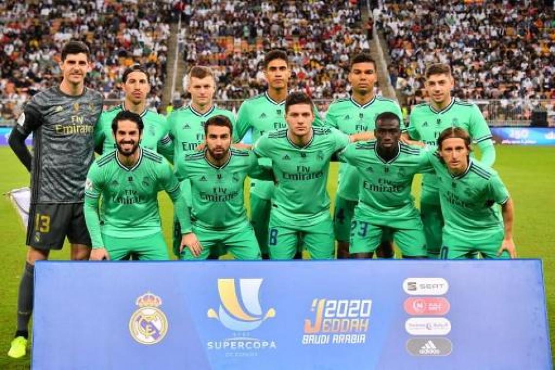 Belgen in het buitenland - Thibaut Courtois mag met Real naar finale Spaanse Supercup