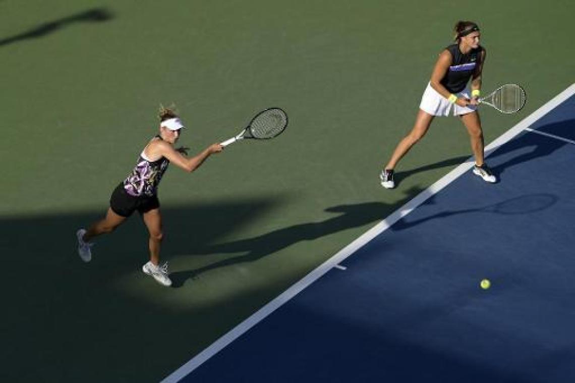 Elise Mertens grijpt met Sabalenka naast plek in halve finales dubbelspel