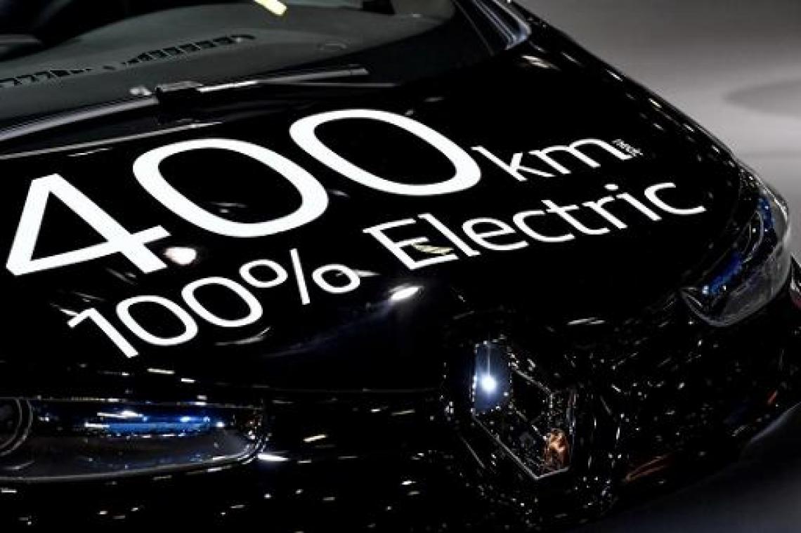 Autosalon - Amper 0,6 procent van bedrijfswagens in België is elektrisch