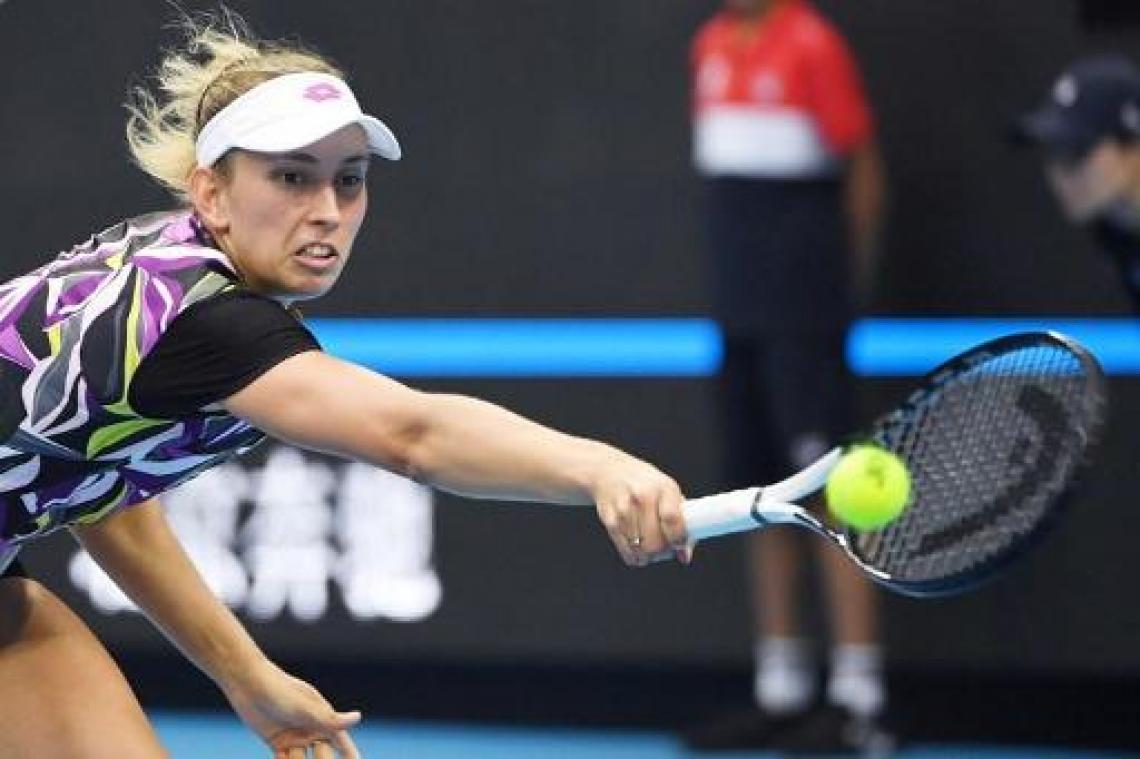 Elise Mertens grijpt naast stek in halve finales