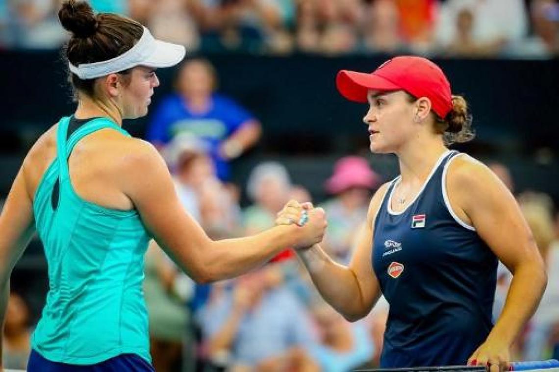 Nummer 1 van de wereld Barty sneuvelt meteen