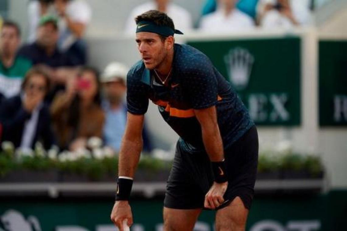 Australian Open - Knieblessure houdt Juan Martin del Potro uit Melbourne