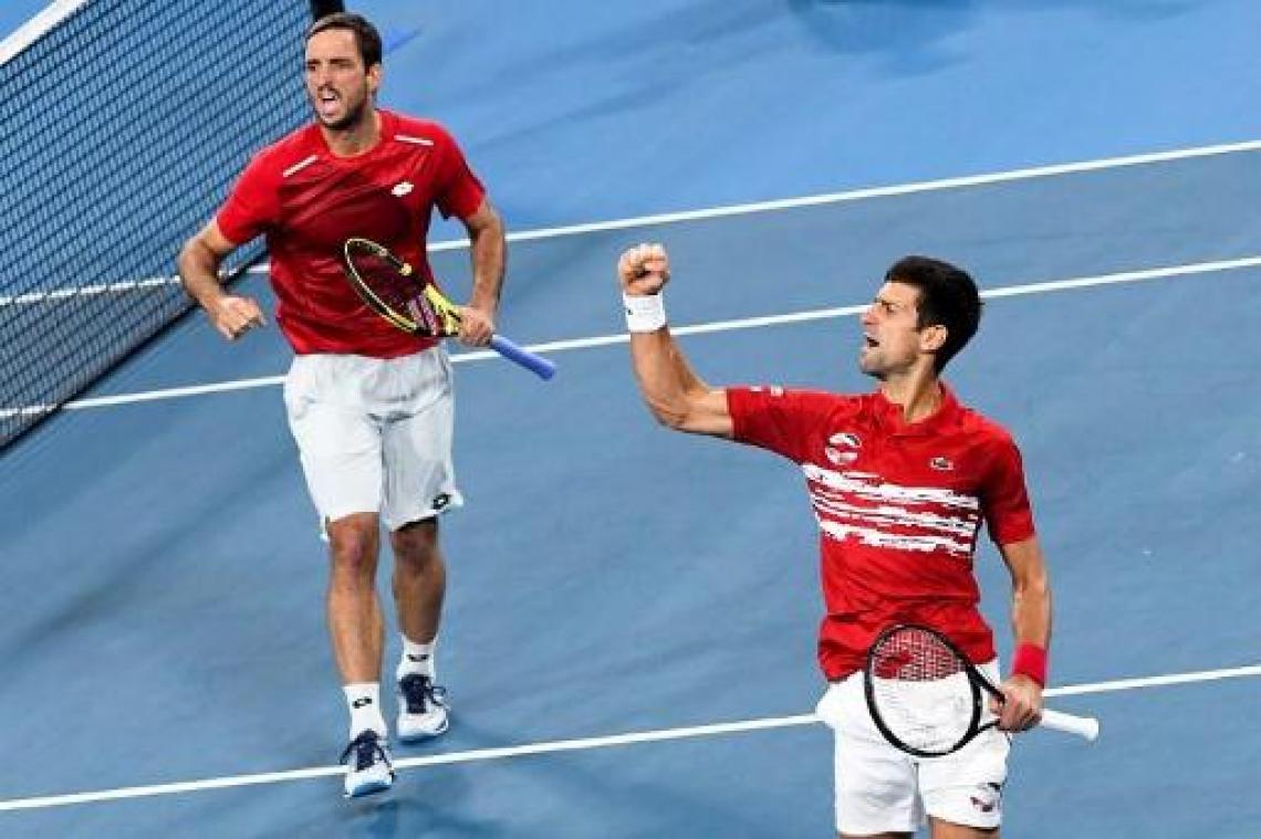 Servië pakt eindzege ATP Cup na winst in afsluitend dubbelspel