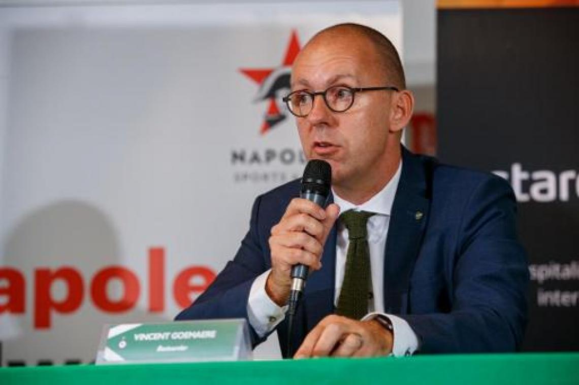 Cercle Brugge benoemt Vincent Goemaere officieel tot nieuwe voorzitter