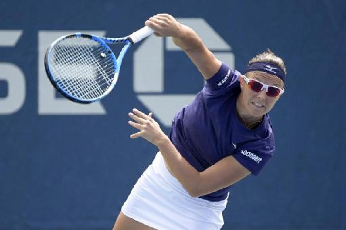Flipkens en Van Uytvanck bereiken halve finales van dubbelspel