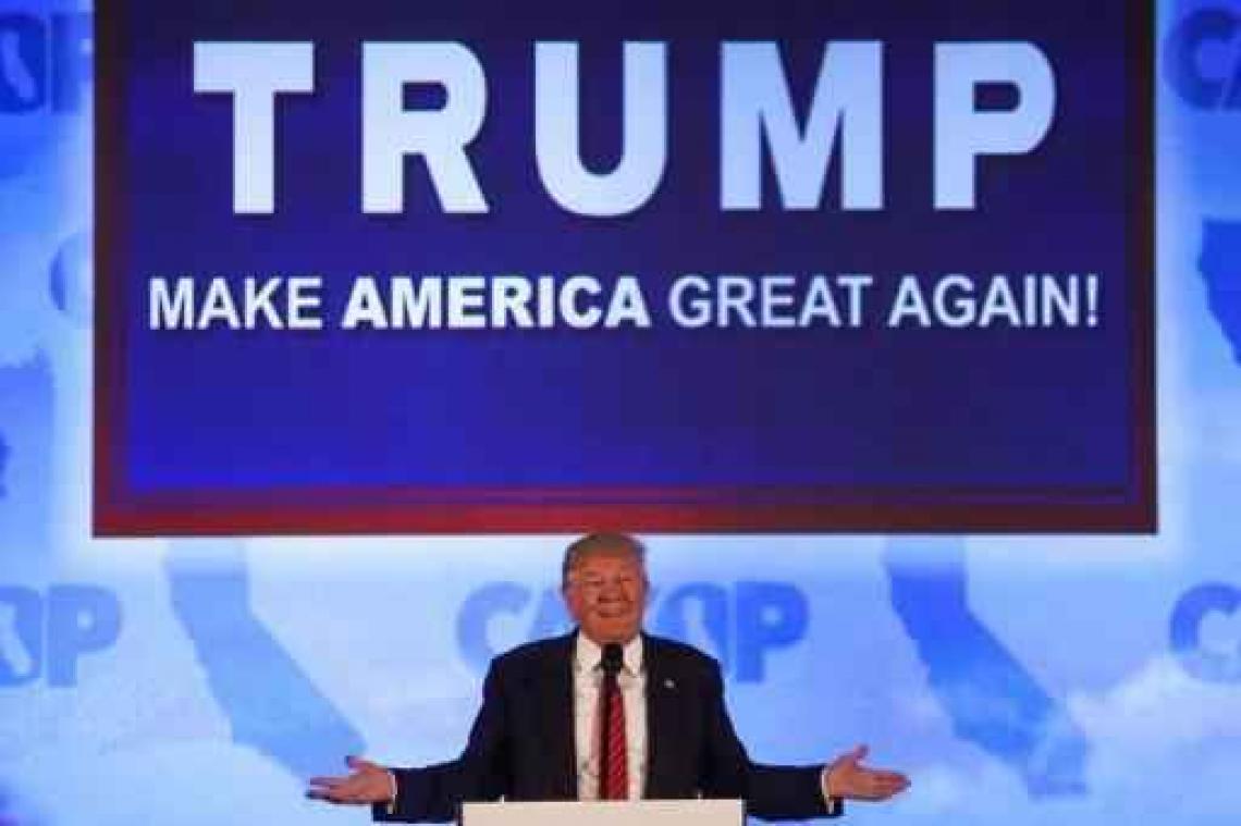 Race Witte Huis - Beveiliging Trump-rally's kost steden gemiddeld 20.000 dollar