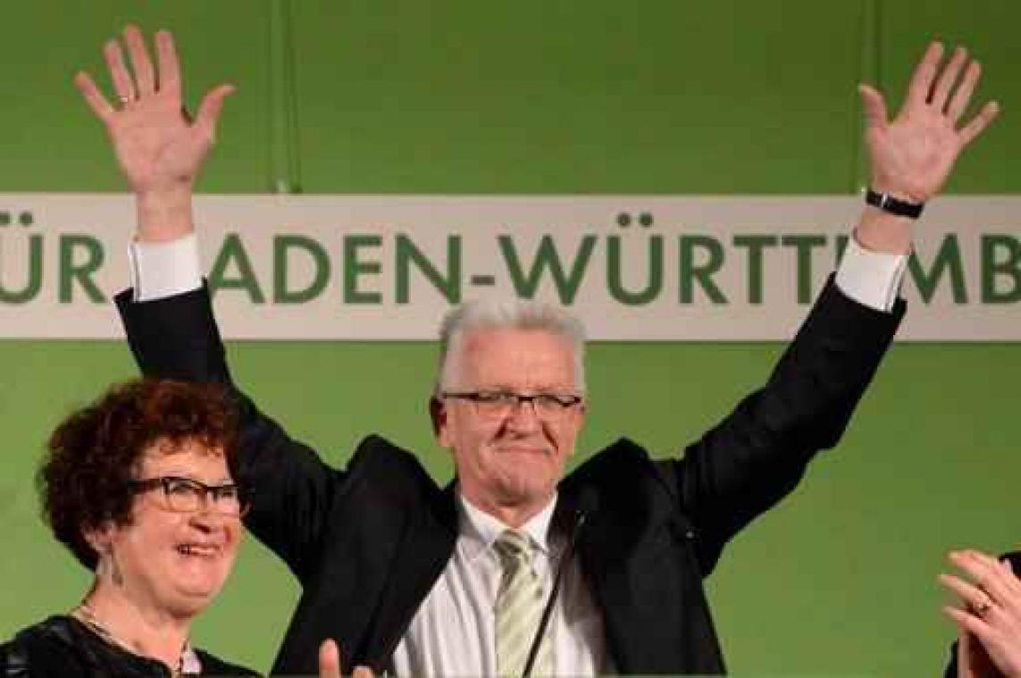Duitse deelstaatverkiezingen - Akkoord tussen christendemocraten en groenen in Baden-Württemberg