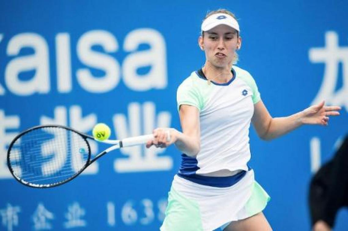 Elise Mertens gaat onderuit in kwartfinales op Hobart