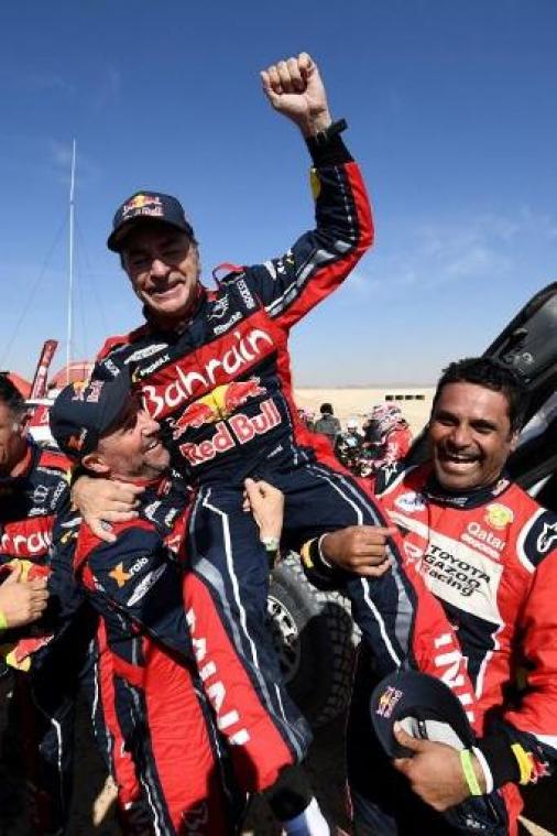 Carlos Sainz wint zijn derde Dakar
