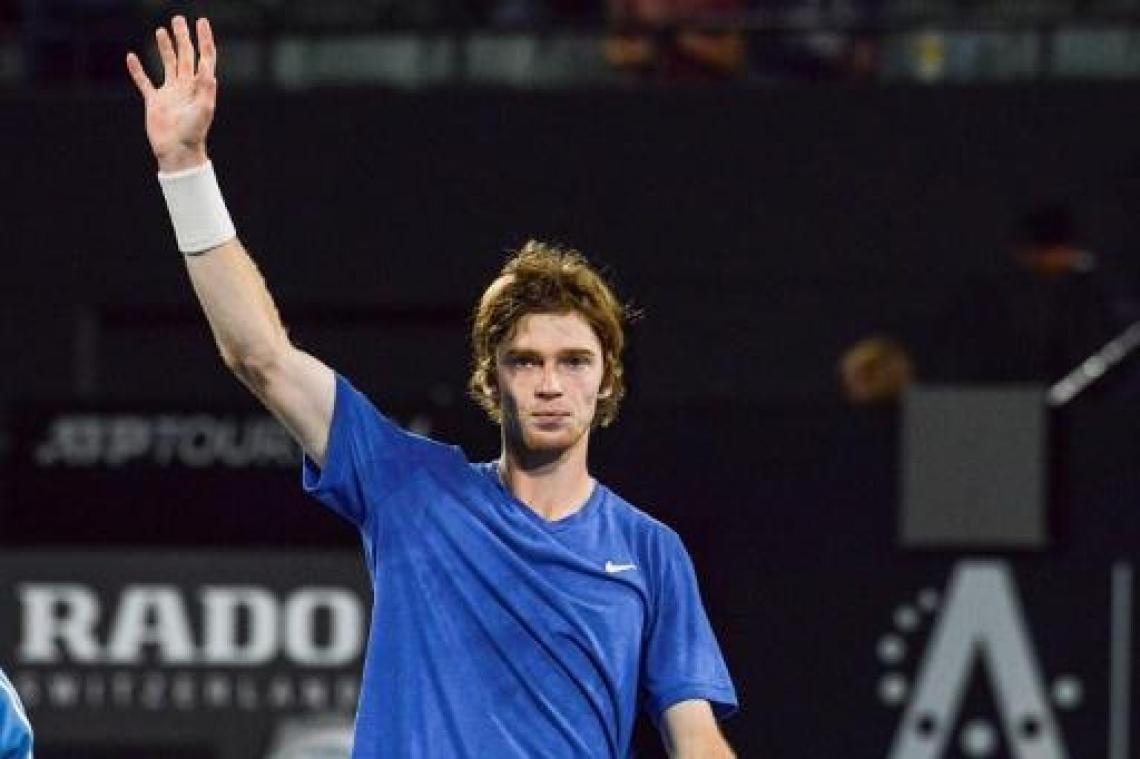 Tweede toernooizege op rij voor Andrey Rublev