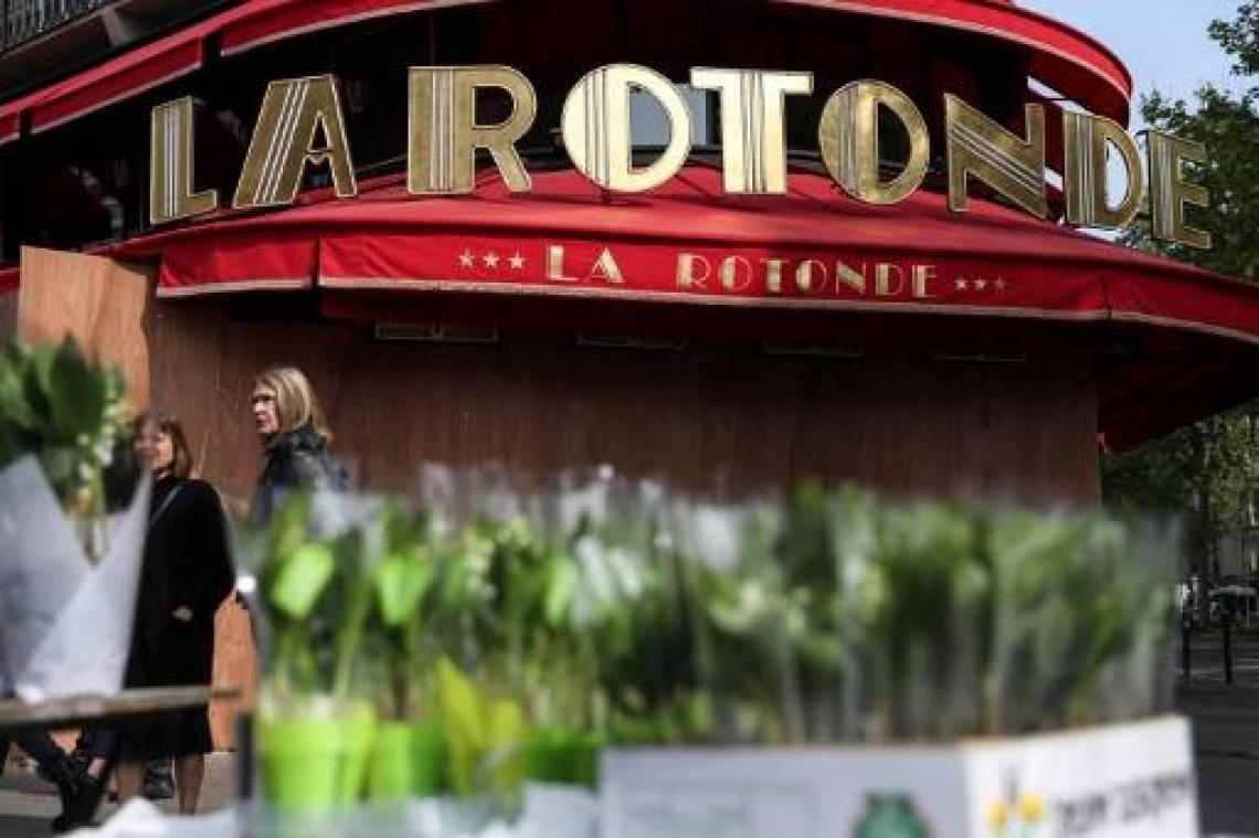 Brand in beroemde Parijse restaurant la Rotonde