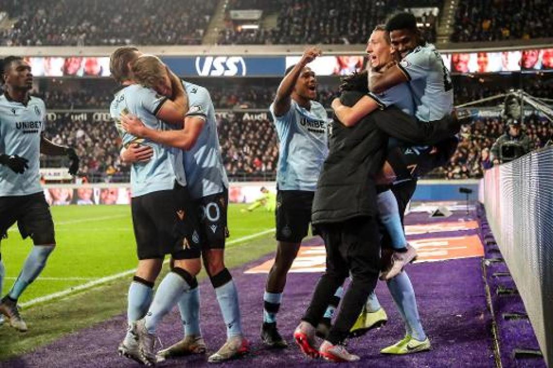 Jupiler Pro League - Hans Vanaken bezorgt Club Brugge zege tegen Anderlecht