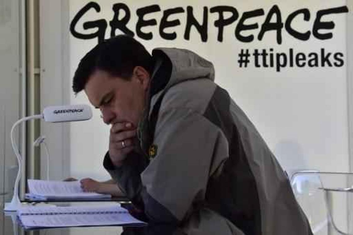 Greenpeace lekt documenten over Amerikaans vrijhandelsakkoord TTIP