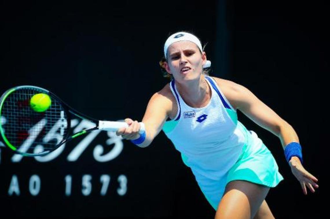 Greet Minnen door naar tweede ronde van Australian Open