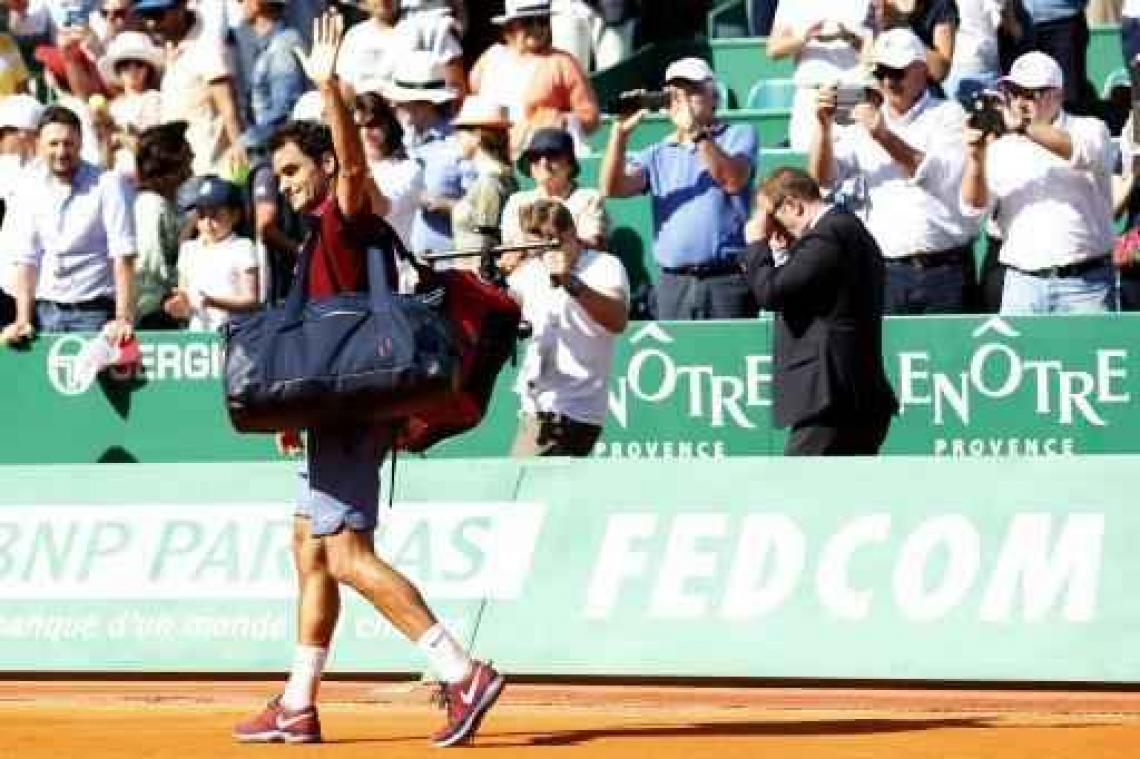 Roger Federer geeft forfait met rugblessure