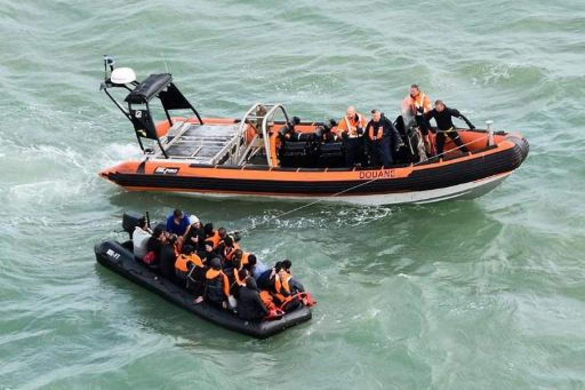 Veertigtal migranten onderschept in Frankrijk die Kanaal probeerden over te steken