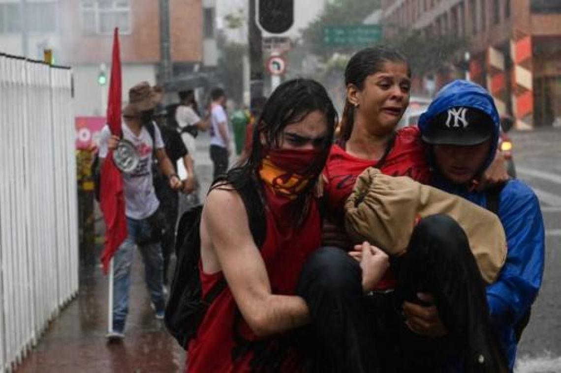 Onrust Colombia - Colombianen komen opnieuw op straat