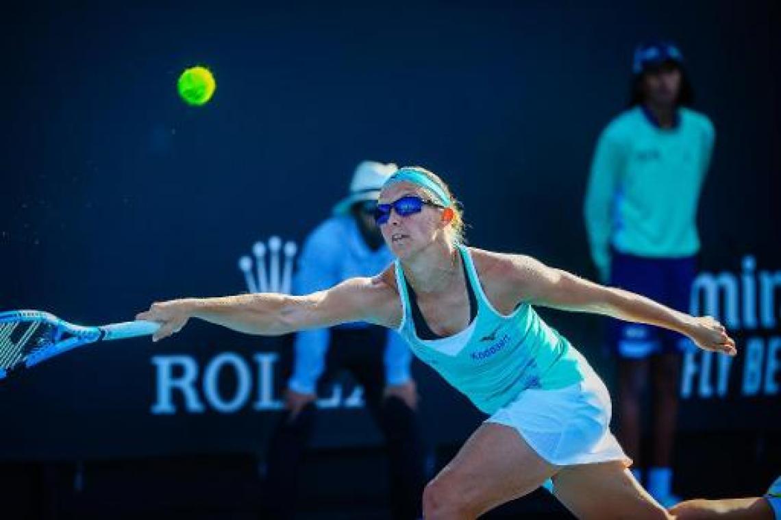 Australian Open - Flipkens plaatst zich voor tweede ronde dubbelspel