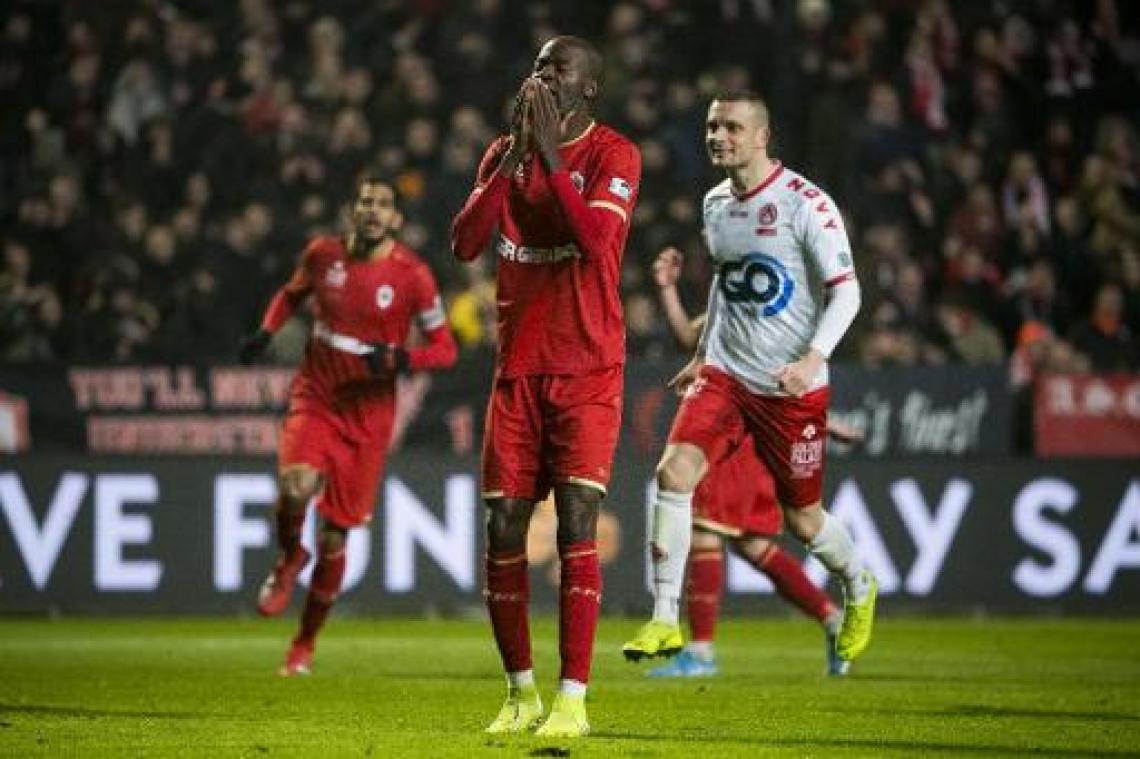 Croky Cup - Antwerp speelt na penaltymisser van Lamkel Zé gelijk tegen KV Kortrijk
