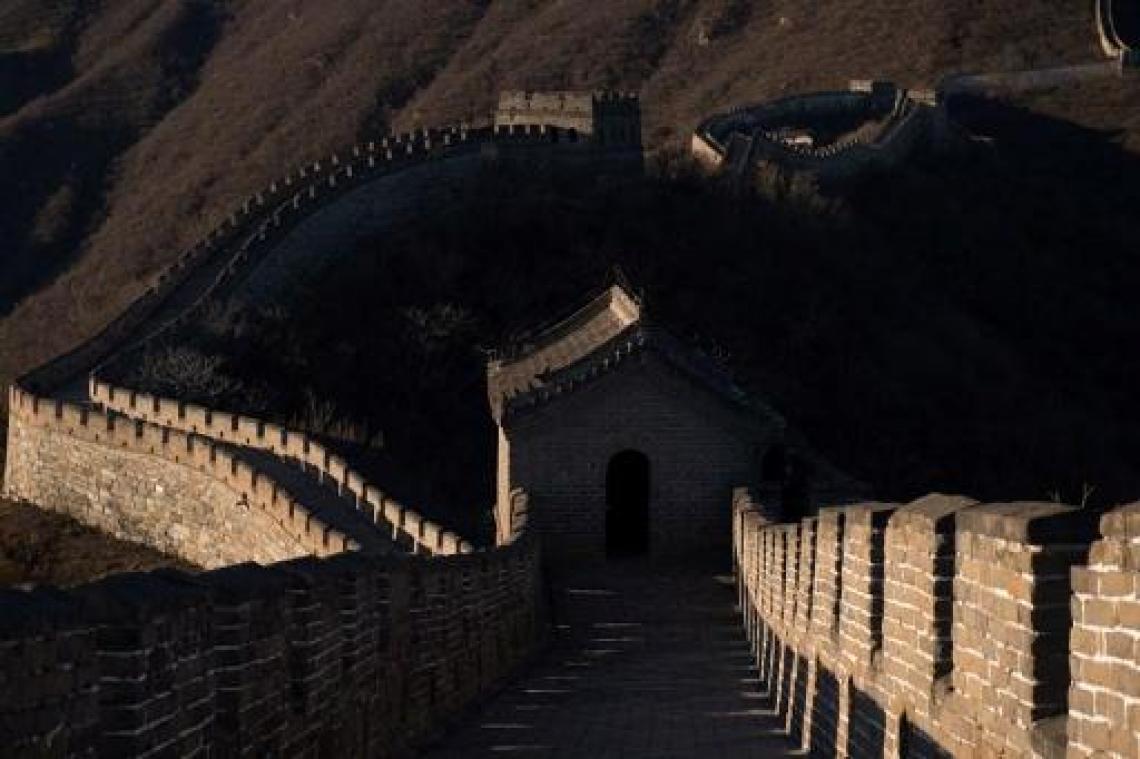 China sluit delen van Chinese Muur