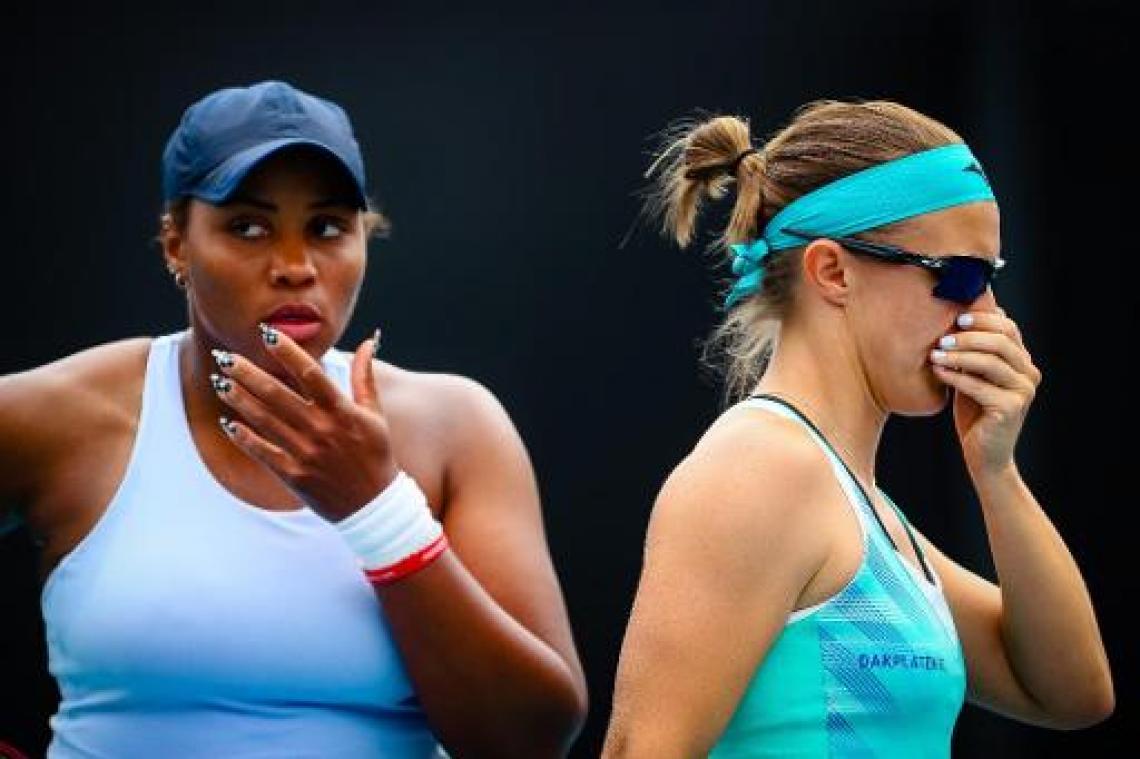 Australian Open - Kirsten Flipkens strandt in tweede ronde dubbelspel